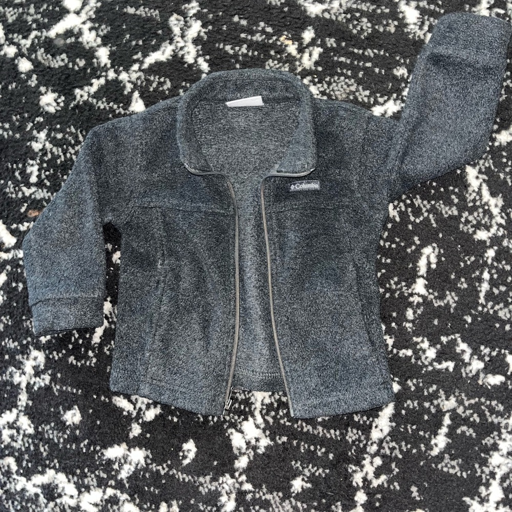 Columbia Charcoal Fleece Jacket